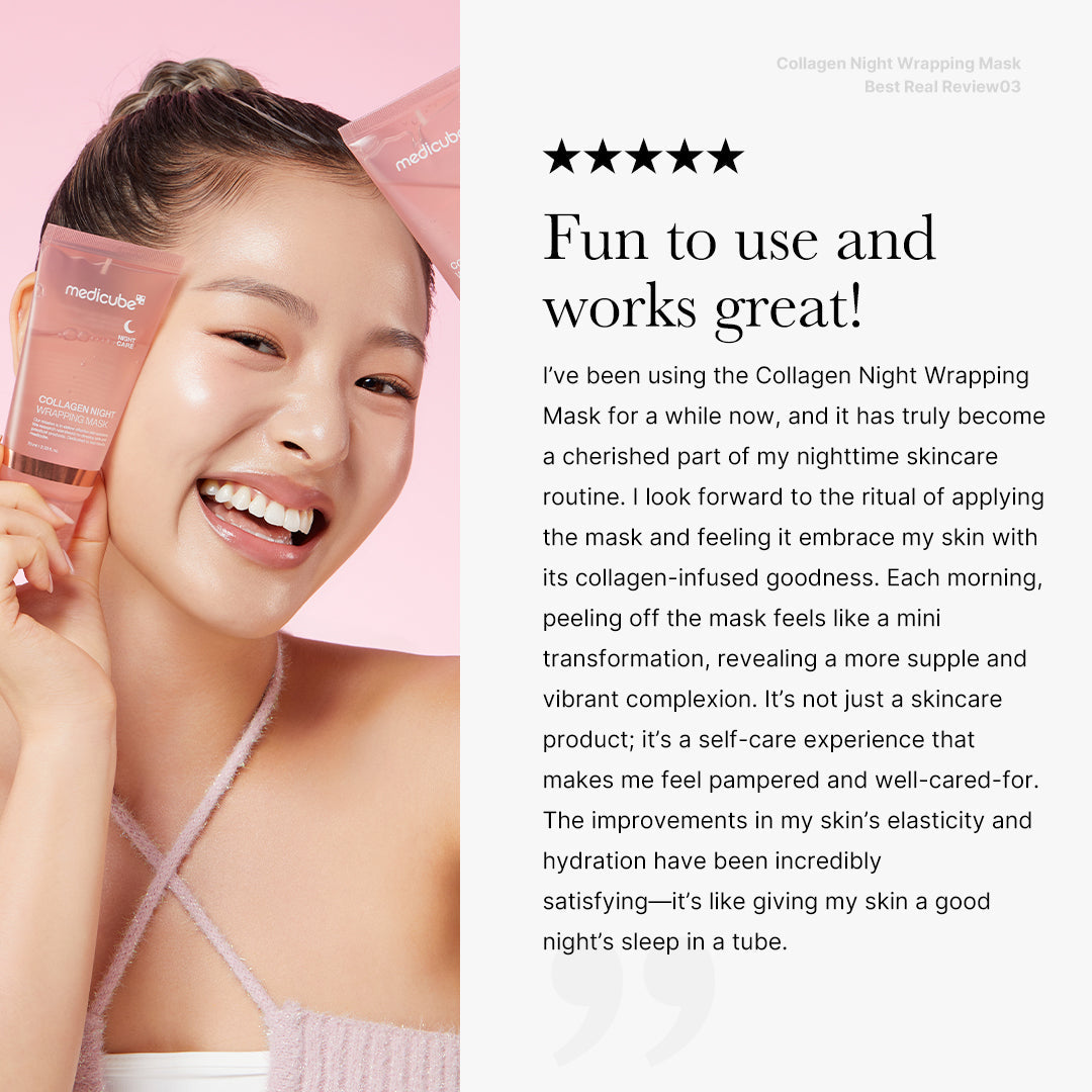 Collagen Night Wrapping Mask - medicube.us