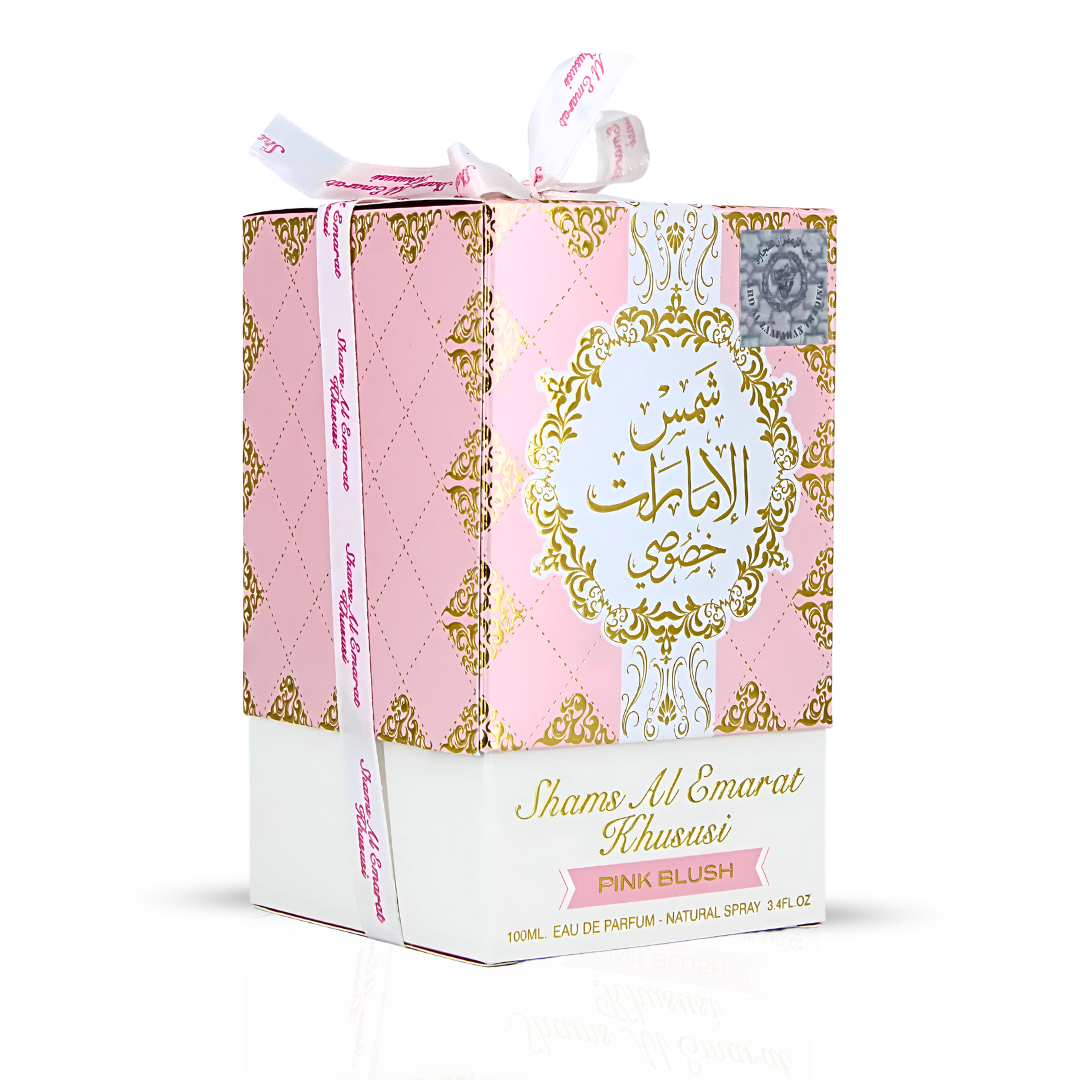 Pink Blush packaging box